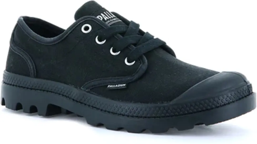 Palladium Pampa Oxford Damesschoenen - Canvas - 41 - Zwart - afbeelding 4 van 6