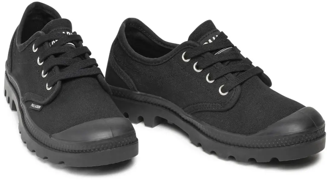 Palladium Pampa Oxford Damesschoenen - Canvas - 41 - Zwart - afbeelding 6 van 6