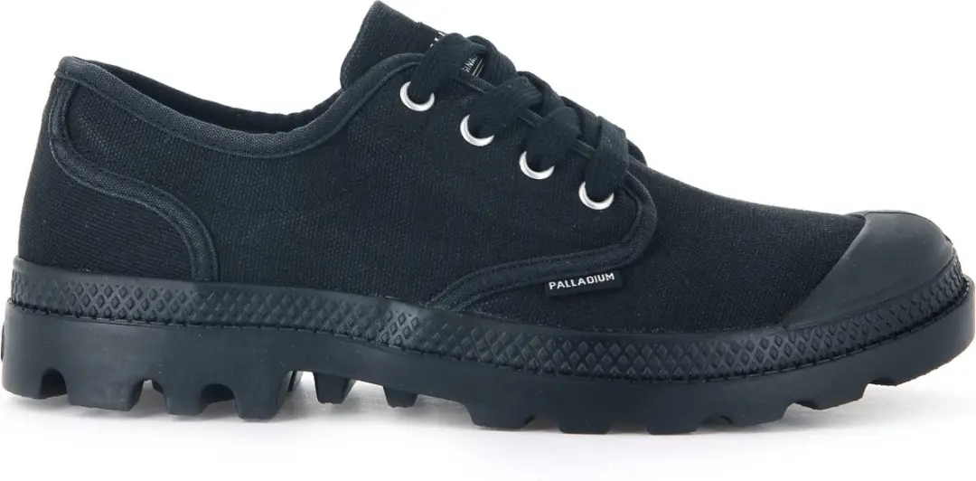 PALLADIUM Damesschoenen PAMPA OXFORD Lage Schoenen Canvas 92351-008-M zwart
