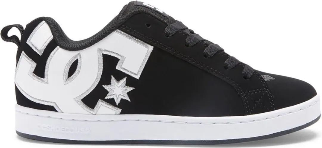 DC Shoes Court Graffik Schoenen - 37 - Zwart/Wit - afbeelding 4 van 6