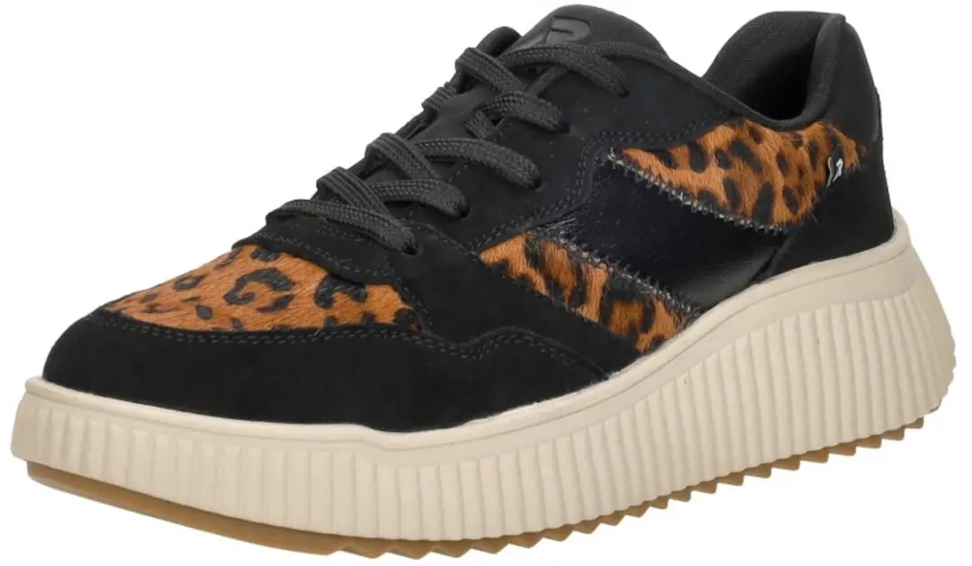 Rieker Dames Sneakers - Zwart - Maat 39