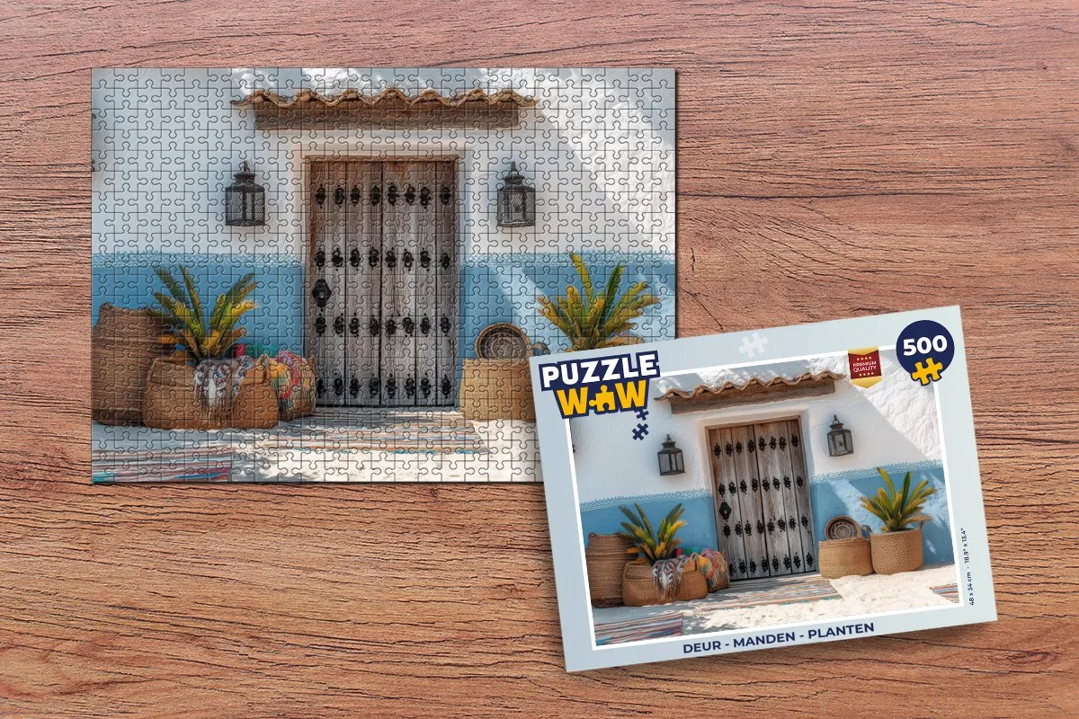 PuzzleWow Puzzel Deur Zomer 500 Stuks