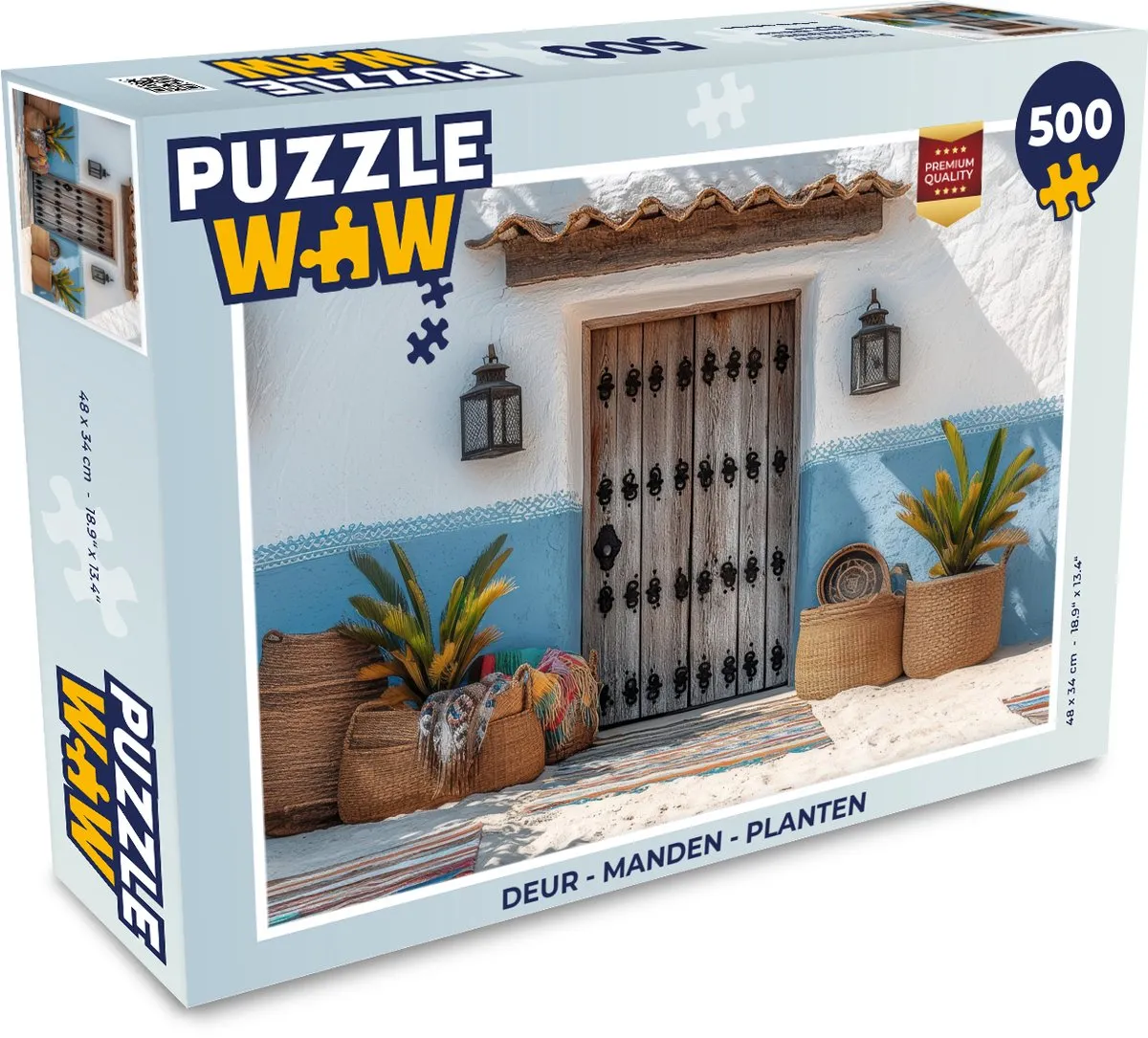 PuzzleWow Puzzel Deur Zomer 500 Stuks