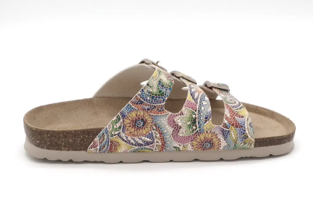 Rohde Dames Slipper 5626-14 Slides - Maat 40 - Multicolor - afbeelding 5 van 5