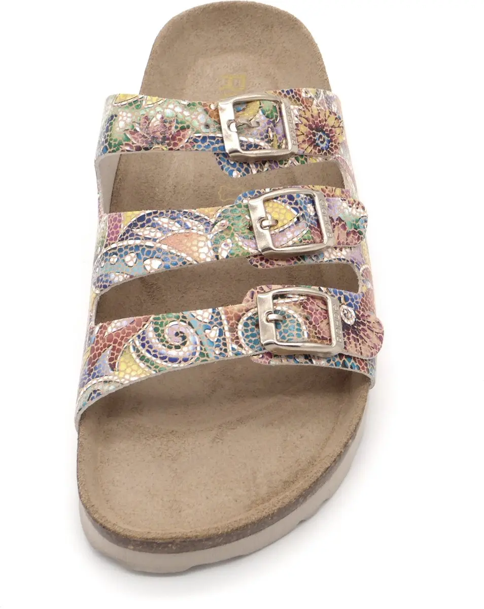 Rohde Dames Slipper 5626-14 Slides - Maat 40 - Multicolor - afbeelding 4 van 5
