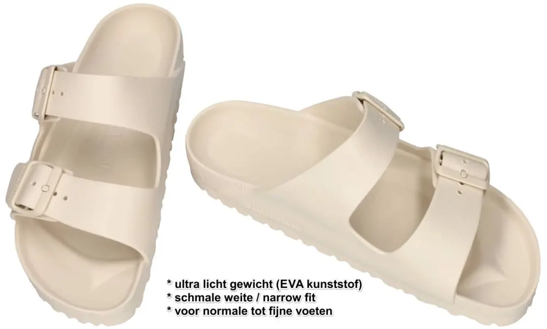 Birkenstock Arizona EVA Slides - Maat 38 - Wit - afbeelding 5 van 6