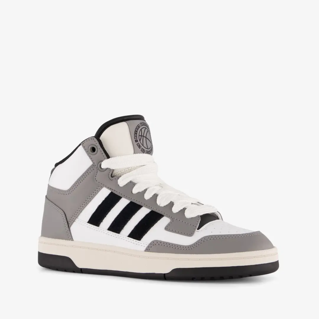 Adidas Rapid Court Mid hoge kinder sneakers grijs