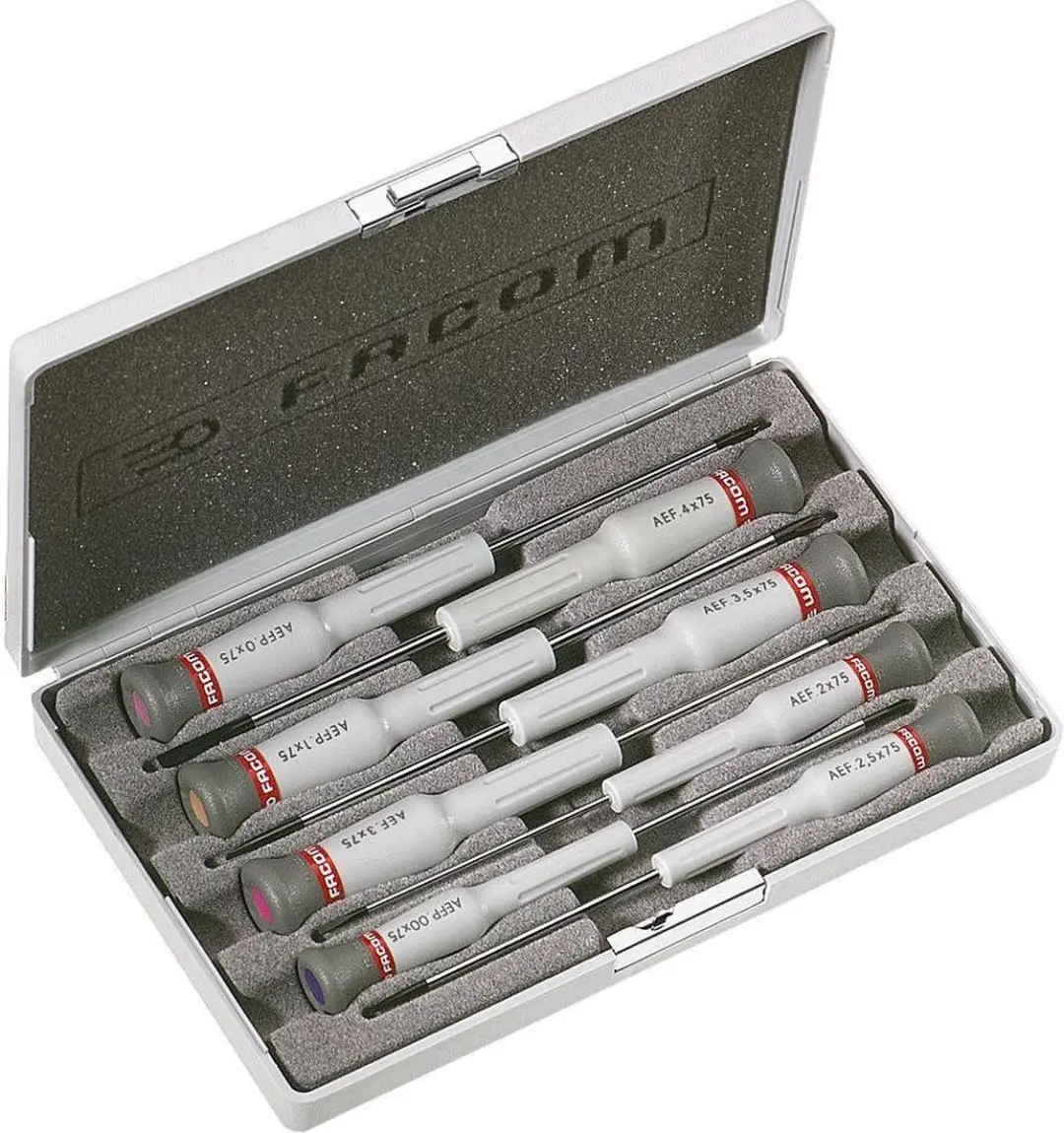 COFFRET 8 TOURNEVIS MICROTECH