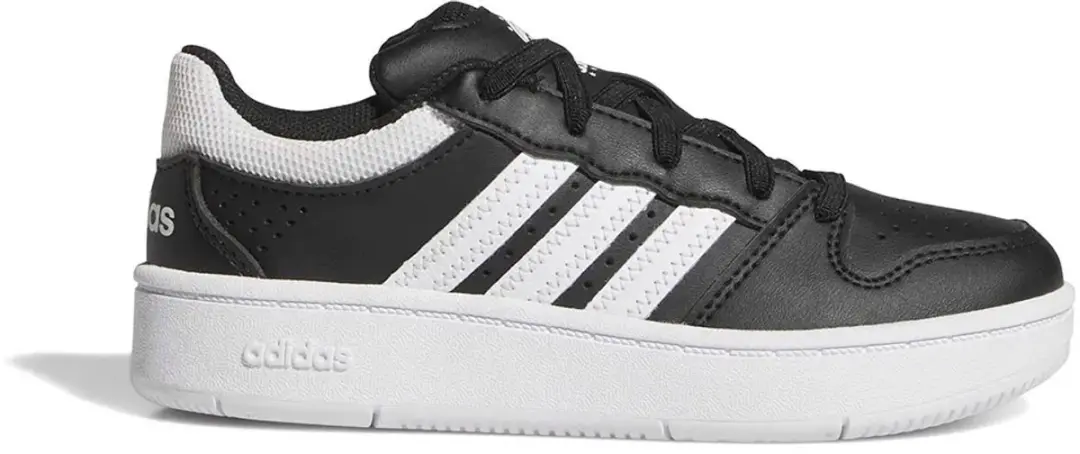 adidas Hoops Classic EL Sneakers Junior 35 - Zwart/Wit - afbeelding 2 van 6