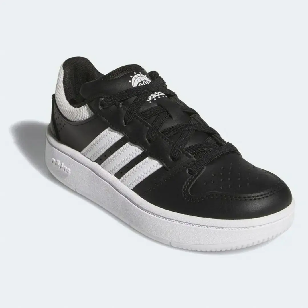 adidas Hoops Classic EL Sneakers Junior 35 - Zwart/Wit - afbeelding 6 van 6
