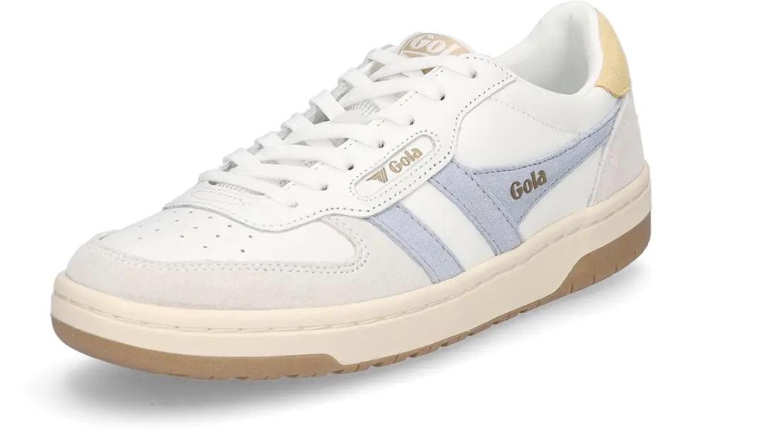 Gola damessneaker Hawk wit blauw
