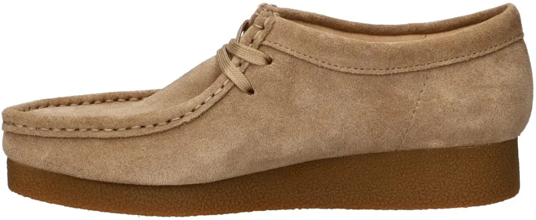 Clarks Wallabee EVO SH Dames Veterschoenen - Suede Beige - afbeelding 6 van 6