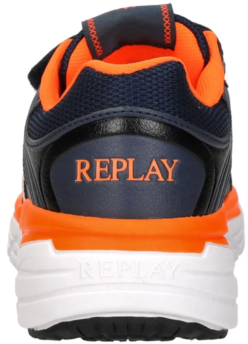 Replay Christal JR 11 Klittenband Laag - Blauw - Maat 39 - afbeelding 6 van 6