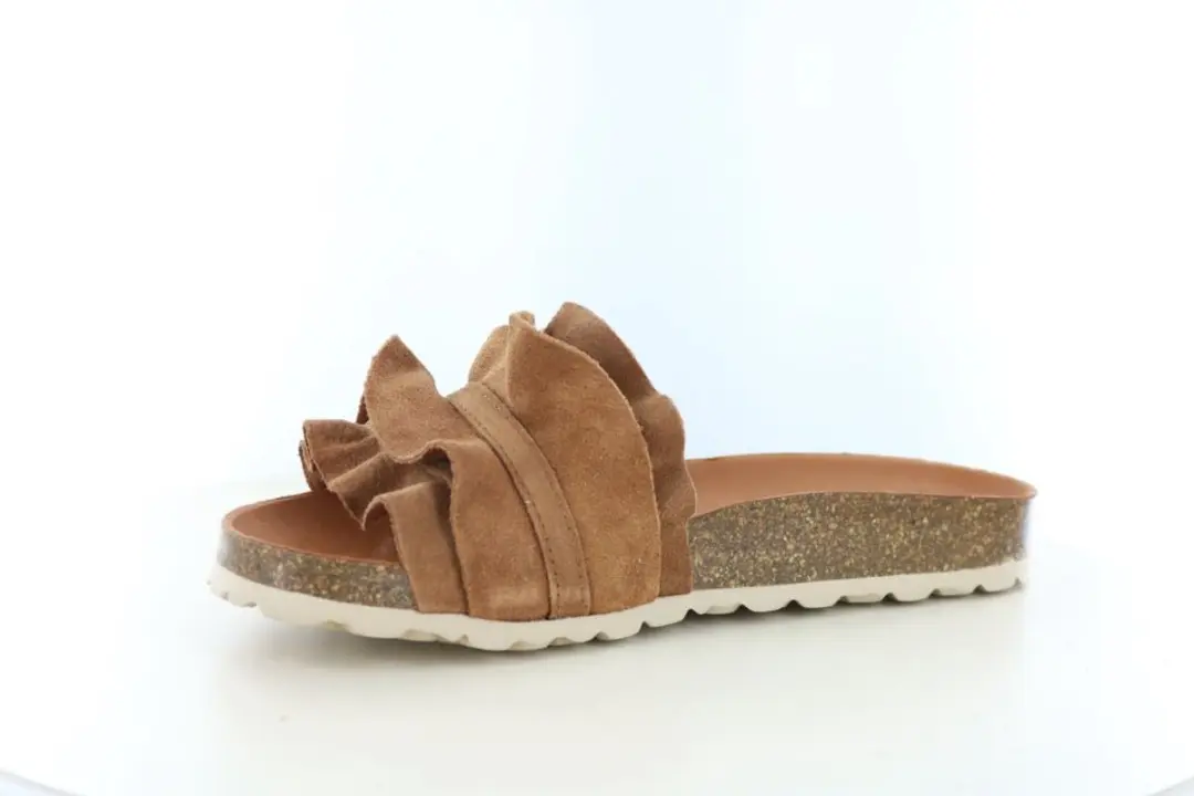 Verbenas Rocio Slippers - Dames - Camel - Maat 39 - afbeelding 4 van 6