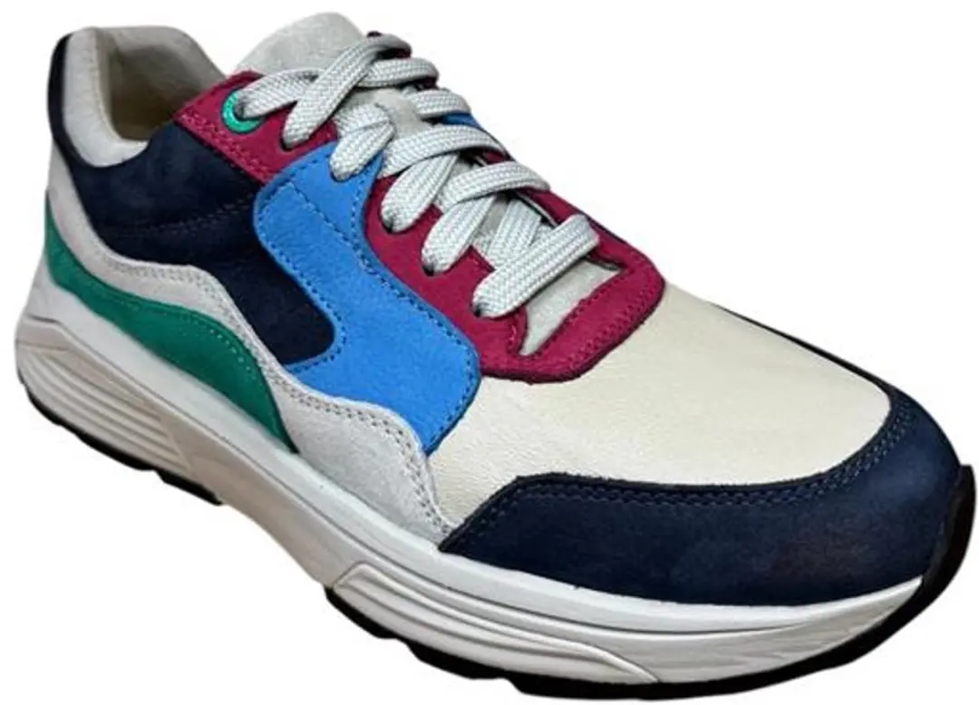Xsensible Sneaker 36 - Beige/ Groen/ Roze/ Multicolor