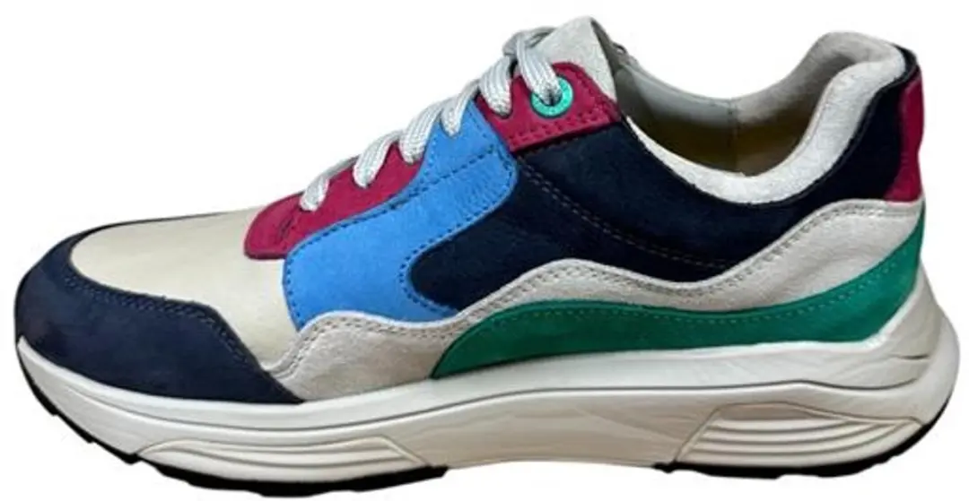 Xsensible Sneaker 36 - Beige/ Groen/ Roze/ Multicolor