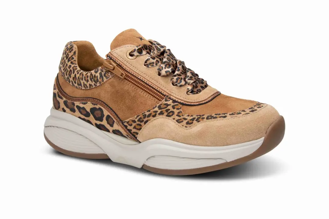 Xsensible Stretchwalker Dames Sneaker SWX11 42 - Cognac - afbeelding 3 van 5