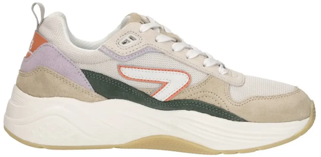 HUB GLIDE Light Beige/Off White/Green