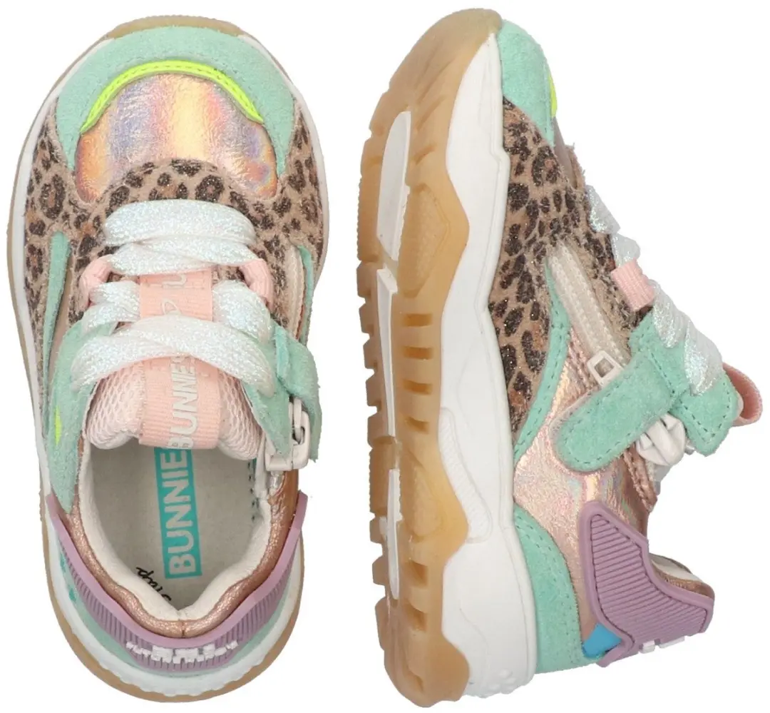 BunniesJR Cody Chunky Lage Sneakers 226220-459-25 - Maat 25 - Groen