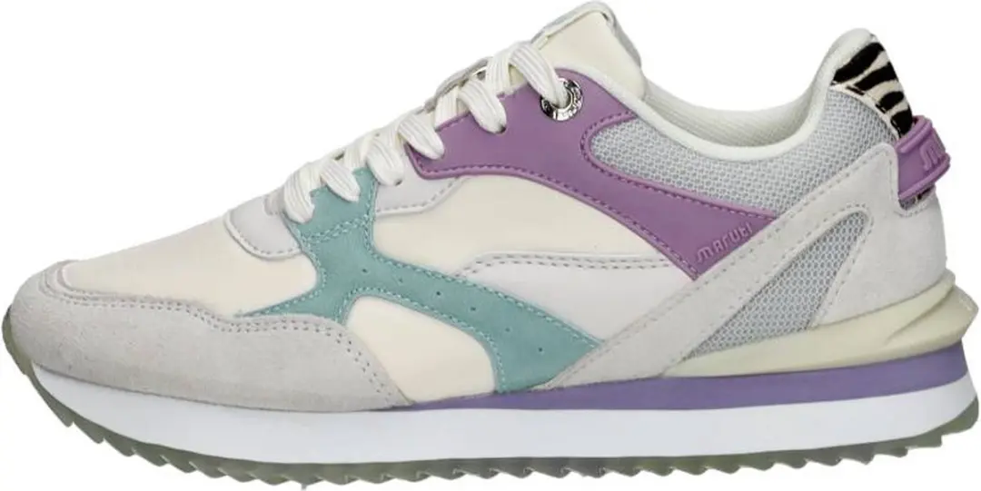 Maruti Dawn Sneakers 38 - Lilac/White/Aqua/Zebra