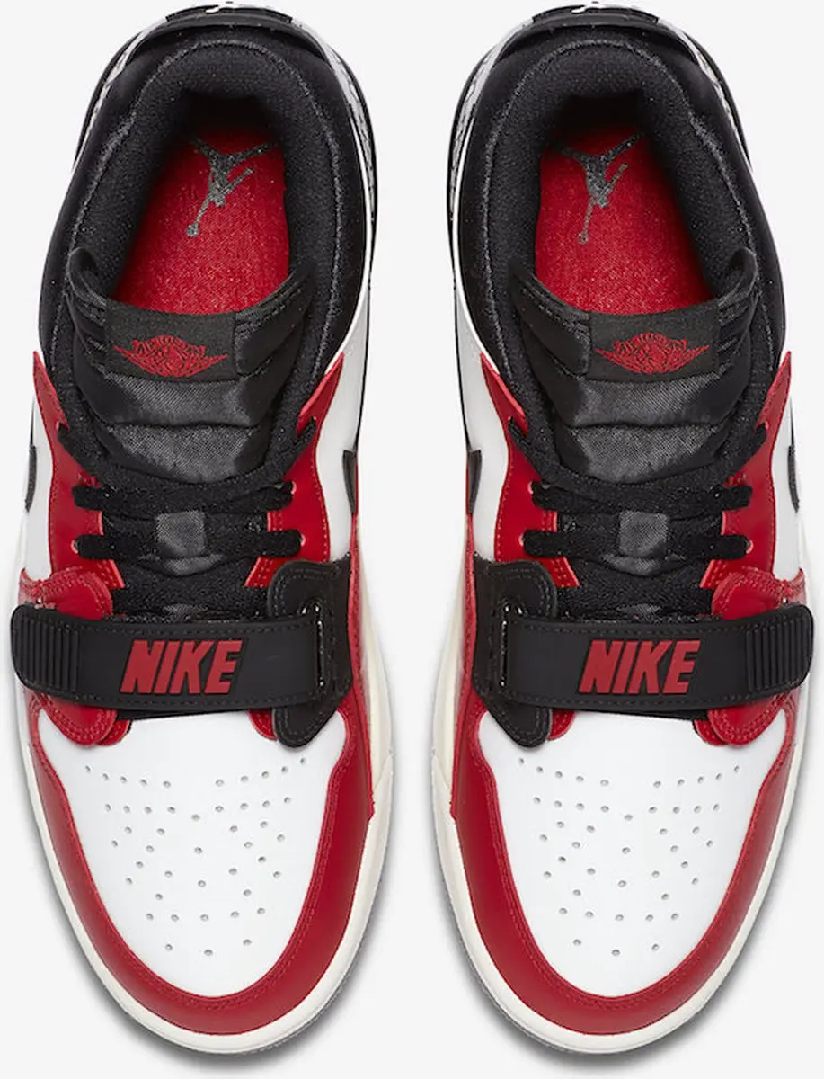 Nike Air Jordan Legacy 312 Low - 45 - Wit/Rood/Zwart