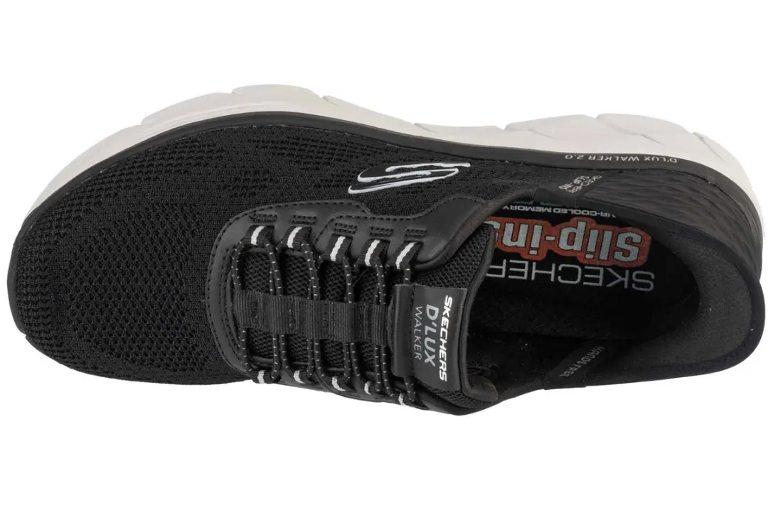 Skechers Slip-ins D'Lux Walker 2.0 Sneakers - Zwart