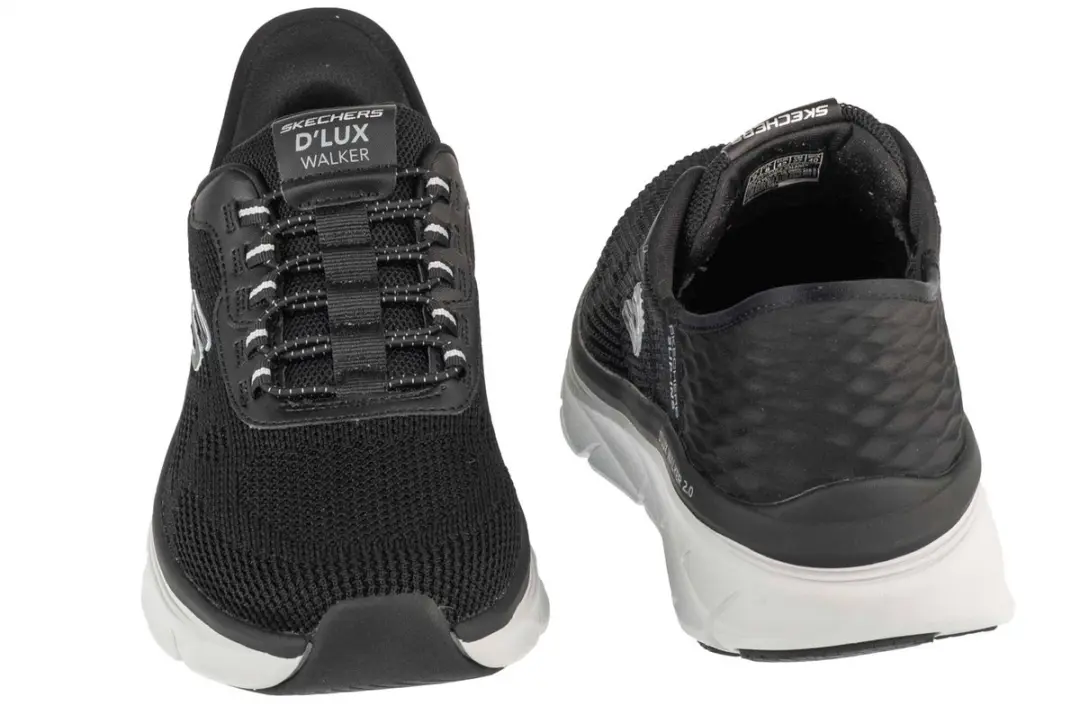 Skechers Slip-ins D'Lux Walker 2.0 Sneakers - Zwart