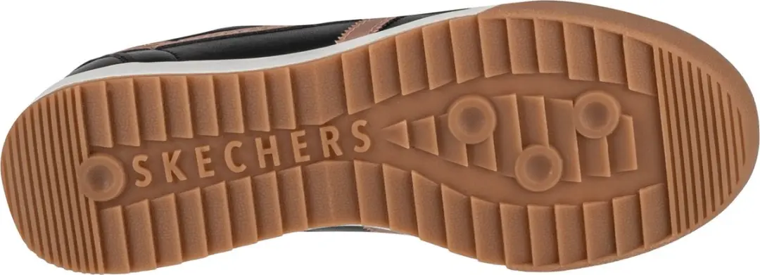 Skechers Zinger Metallic Roads Sneakers 177500-BKRG - Zwart