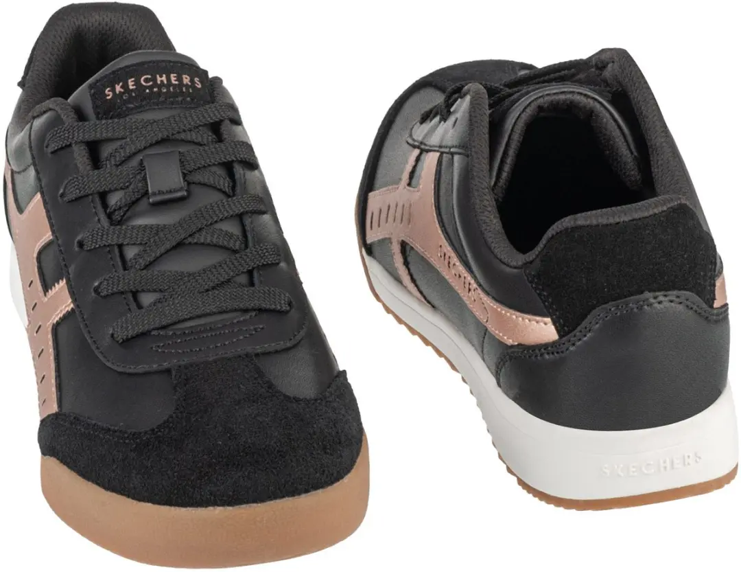 Skechers Zinger Metallic Roads Sneakers 177500-BKRG - Zwart