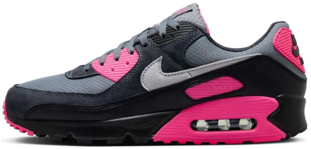 Nike Air Max 90 Wolf Grey Hyper Pink
