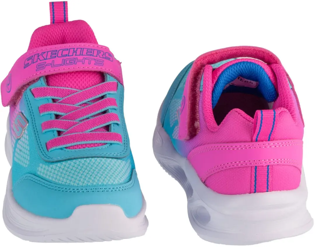 Skechers Sola Glow Ombre Deluxe Sneakers - Roze - Maat 32