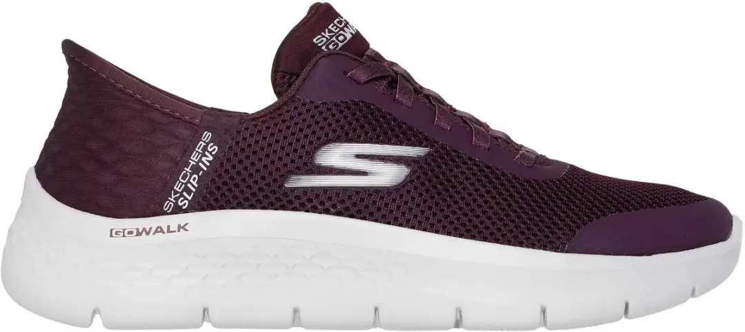 Skechers Go Walk Flex Grand Entry Slip-Ins Sneakers - Dames 38 - Paars