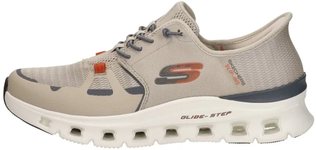 Skechers Slip-ins Glide-Step Pro 321224 Heren Instappers - Taupe - afbeelding 3 van 6