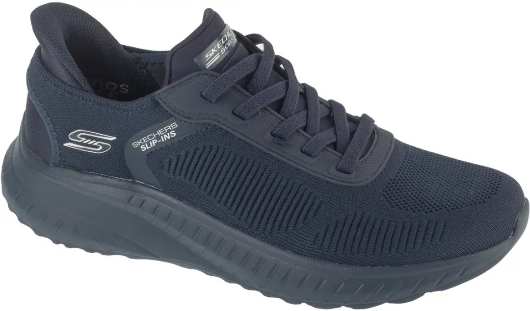 SKECHERS Heren Slip-Ins BOBS Sport Squad Chaos Sneaker 118312 DKNV Dark Blue