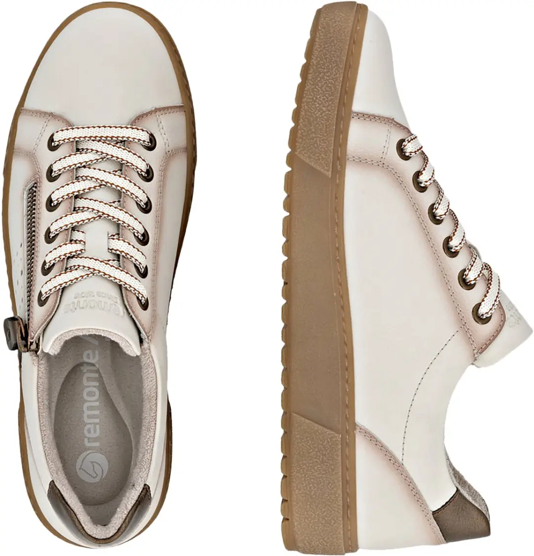 Rock Leren Lage Sneakers