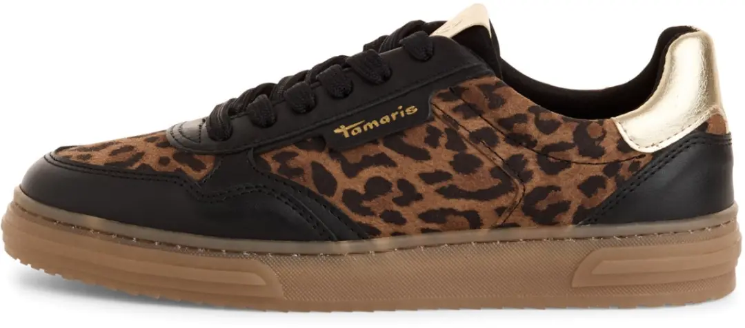 Tamaris 1-23617-42 329 Dames Lage Sneaker Dames Schoenen M2361742 Luipaard Kam