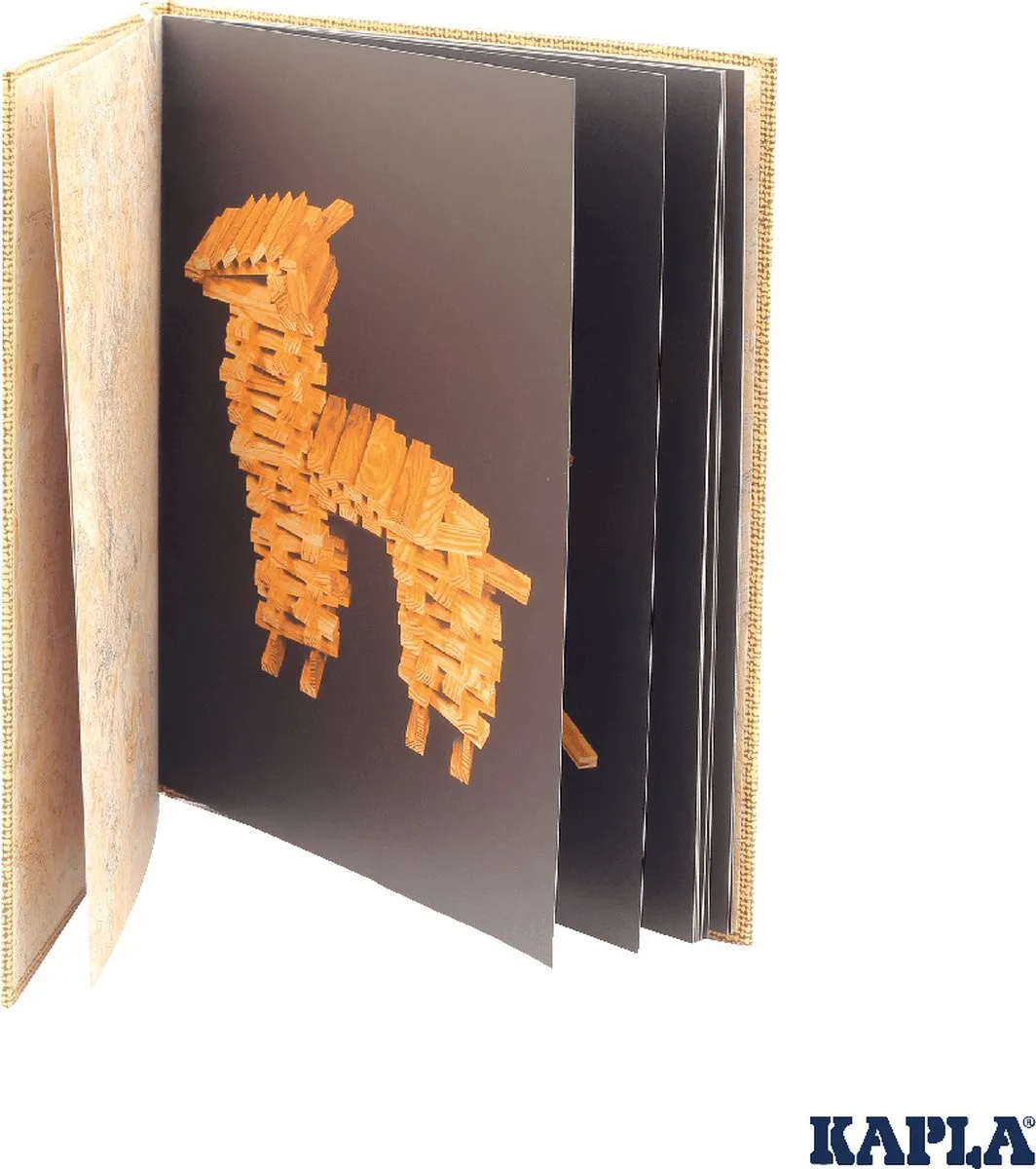 KAPLA Constructiespeelgoed Beige - Voorbeeldboek - afbeelding 2 van 6
