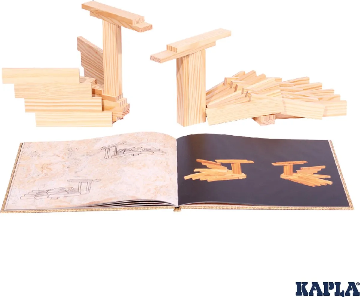 KAPLA Constructiespeelgoed Beige - Voorbeeldboek - afbeelding 3 van 6