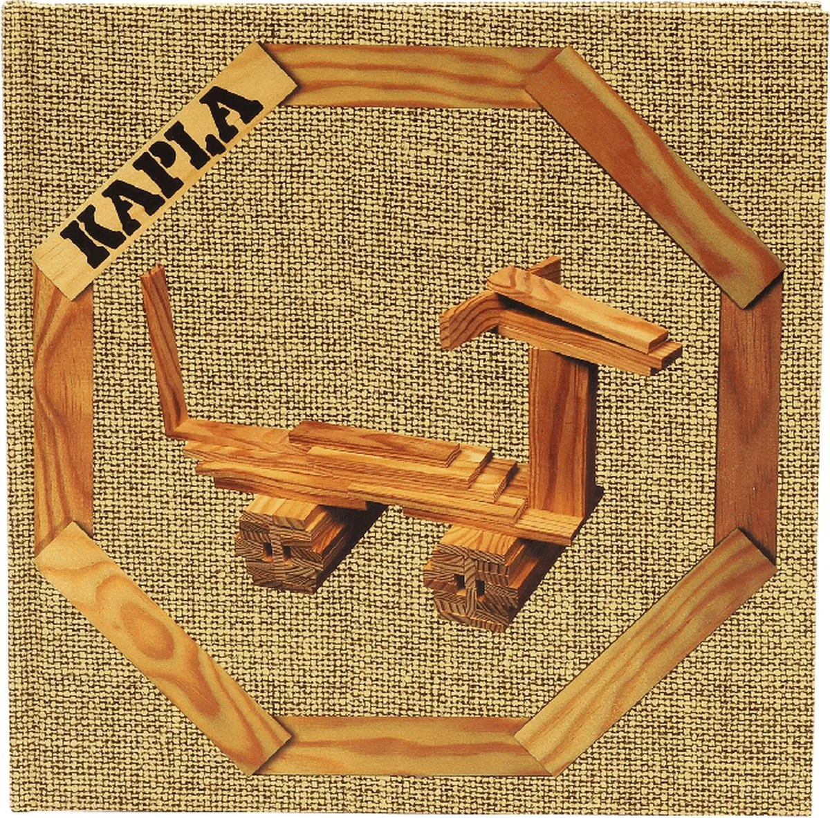 KAPLA Constructiespeelgoed Beige
