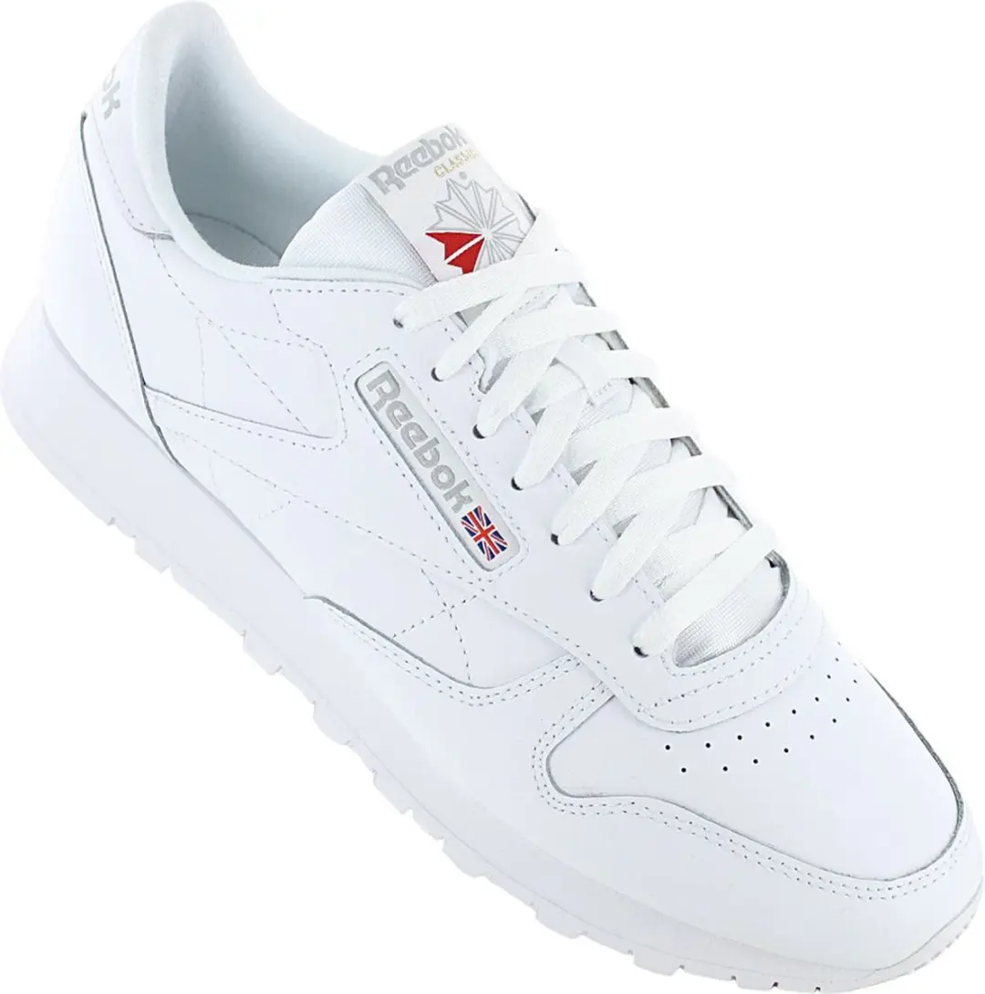 Reebok Classic Leather Heren Sneakers - Wit - Maat 40.5 - afbeelding 6 van 6