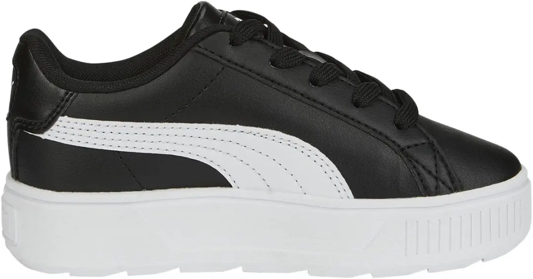 PUMA Karmen L PS Lage Veterschoenen - Maat 28 - Zwart - afbeelding 3 van 6