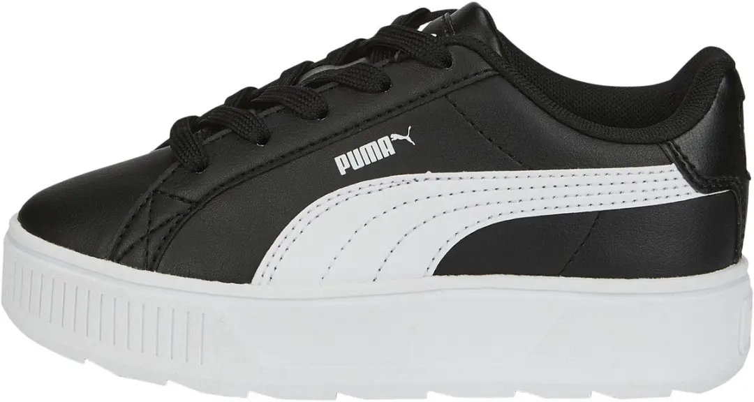 PUMA Karmen L PS Lage Veterschoenen - Maat 28 - Zwart - afbeelding 2 van 6