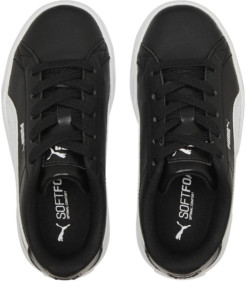 PUMA Karmen L PS Lage Veterschoenen - Maat 28 - Zwart - afbeelding 6 van 6