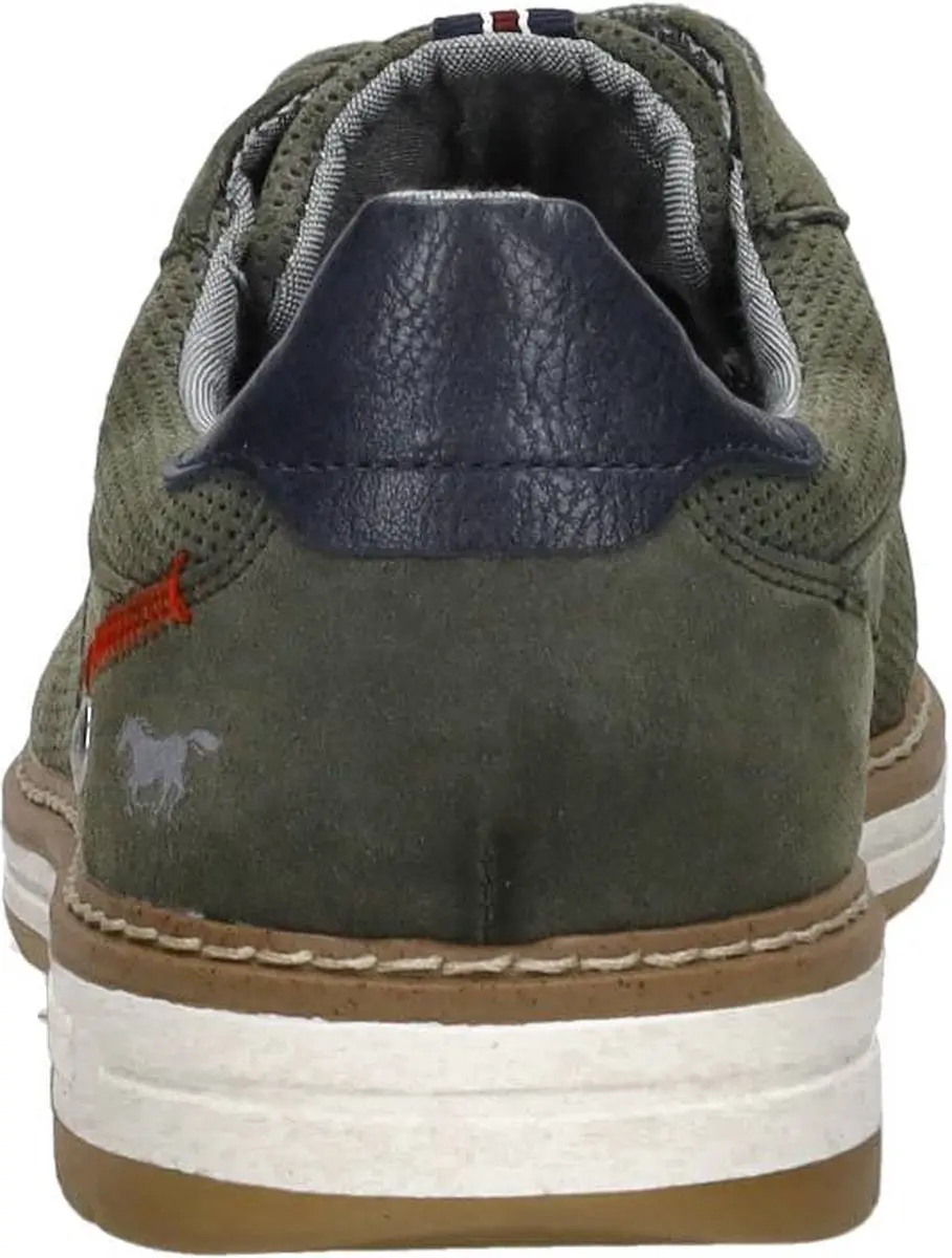 Mustang Veterschoenen Laag - Groen - Maat 45 - afbeelding 6 van 6