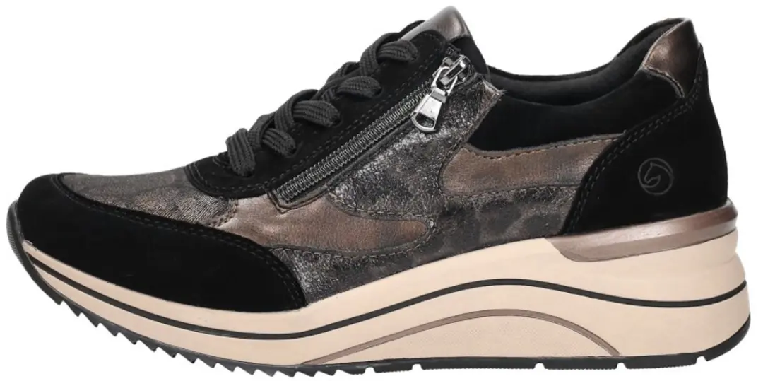Remonte Veterschoenen Laag Veterschoenen Laag - zwart - Maat 44 - afbeelding 3 van 6