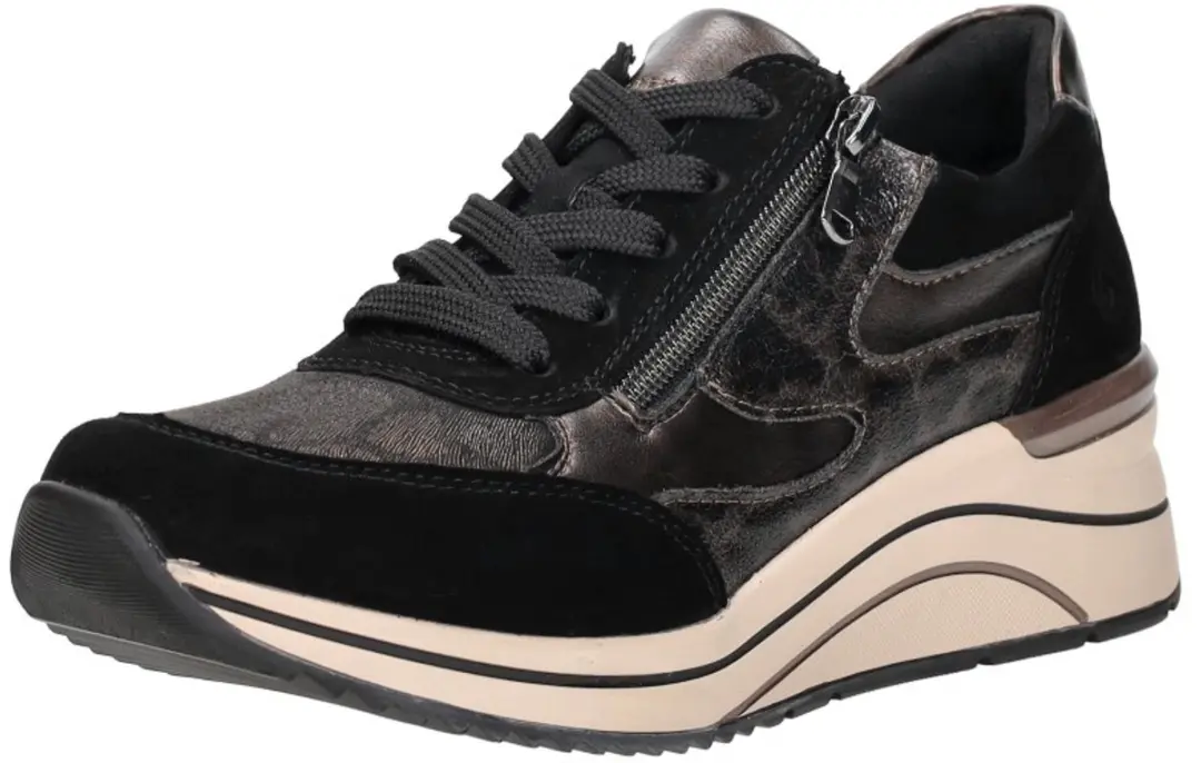Remonte Veterschoenen Laag Veterschoenen Laag - zwart - Maat 44 - afbeelding 4 van 6