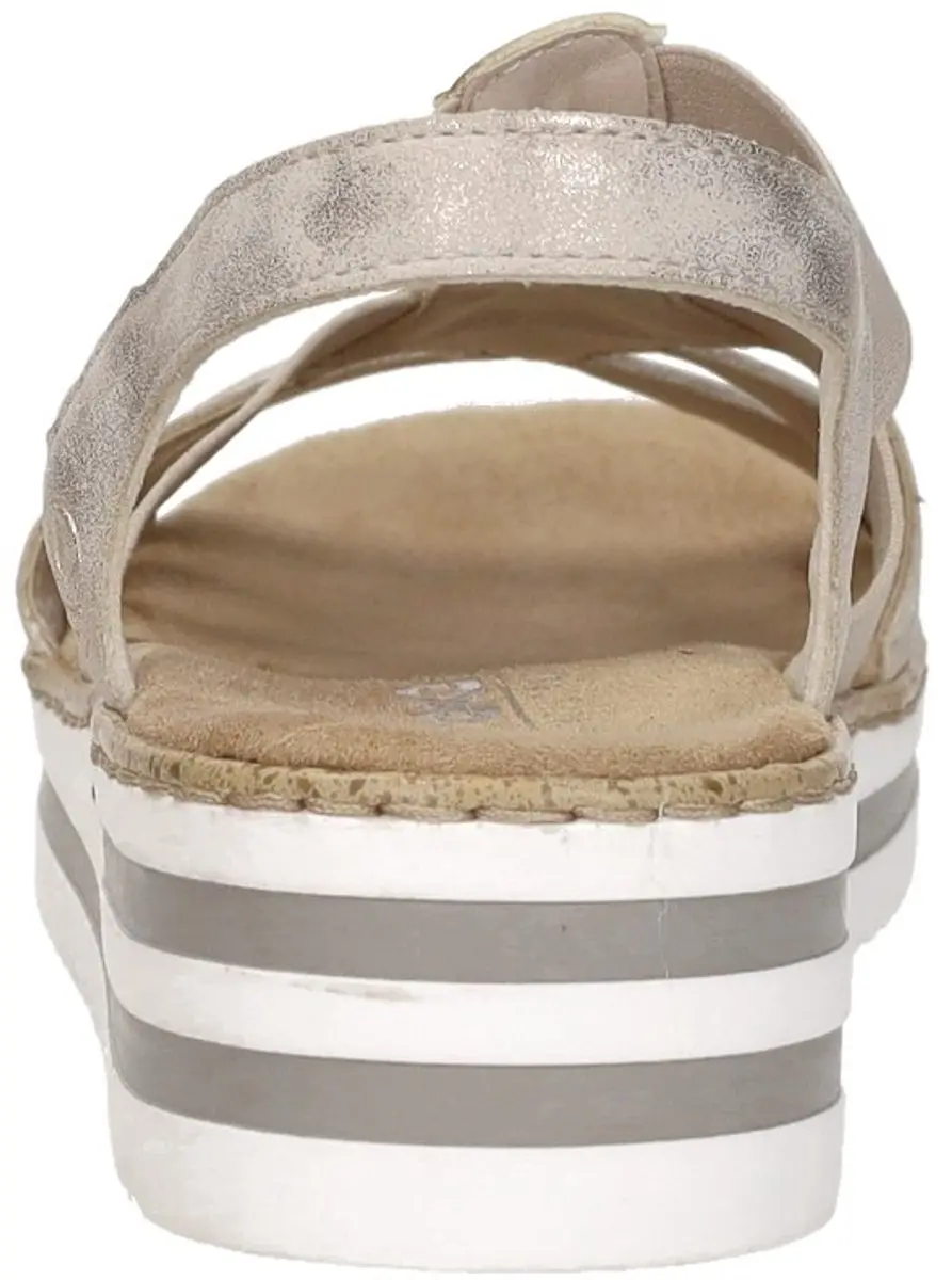 Rieker -Dames - beige - sandalen - maat 36 - afbeelding 6 van 6