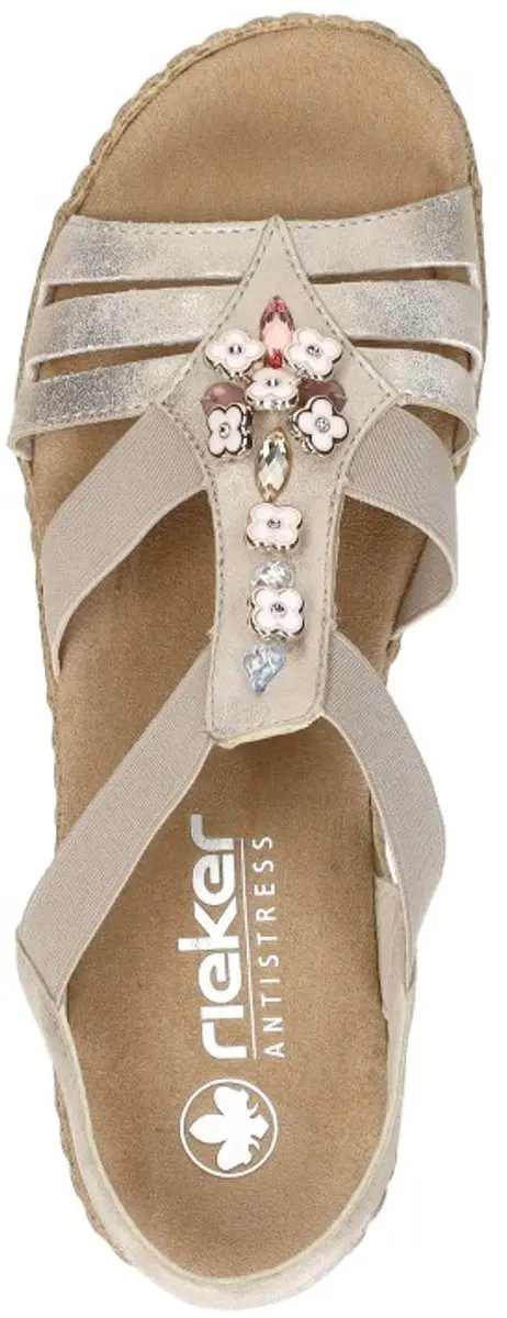 Rieker -Dames - beige - sandalen - maat 36 - afbeelding 5 van 6