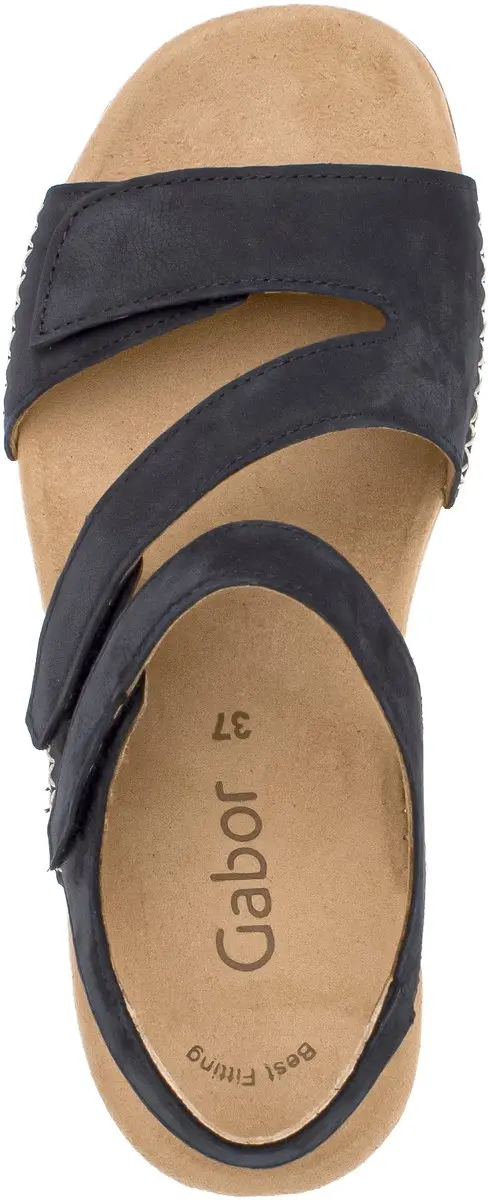 Gabor Dames Slippers - donkerblauw - afbeelding 4 van 6