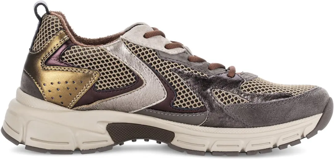 Gabor 6005.01 Sneakers - Metallic Taupe/Rose - Maat 39